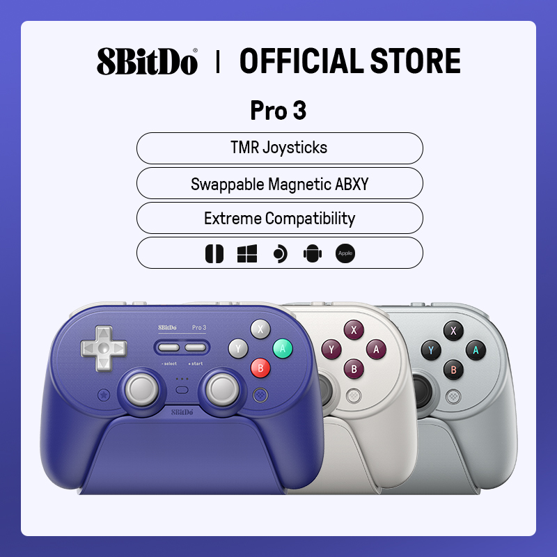 Turing Pi 2 - وحدة تحكم الألعاب اللاسلكية 8BitDo Pro